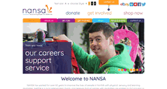 Desktop Screenshot of nansa.org.uk